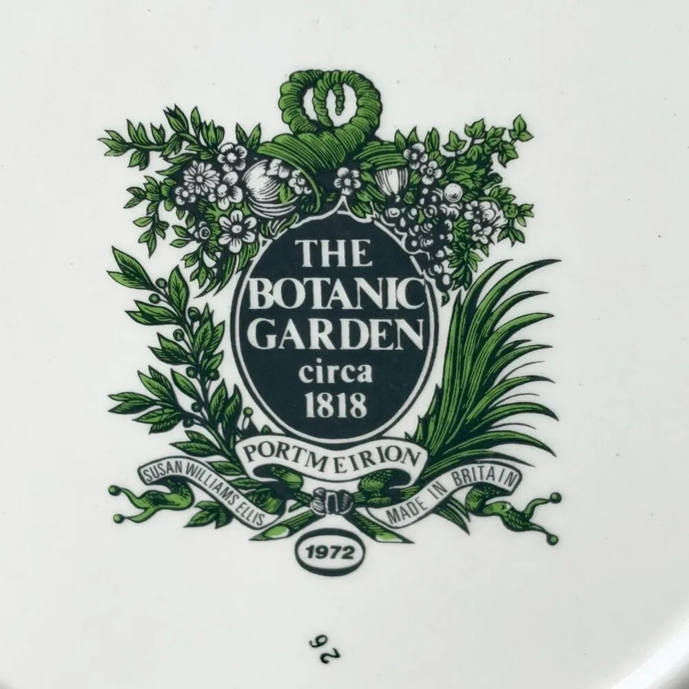 Portmeirion Botanic Garden Rosa Canina Dog Rose Salad Plate 8.5
